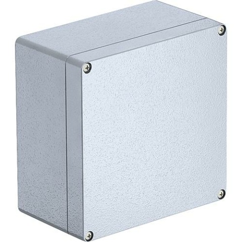 OBO aluminiowa pusta obudowa 160x160x90 srebrno-szara, 1 sztuka 2011320 NOWOŚĆ