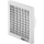Helios ventilation grille white 100 mm 796 NEW