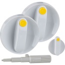 Junkers Drehgriffe hellgrau 8 712 000 104 0 NEU