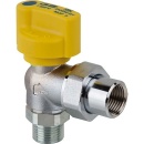 Teco Gasanschlusskugelhahn TSV Durchgang 1""...