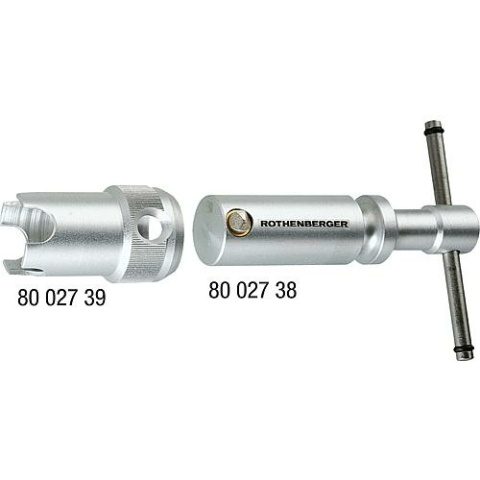 Rothenberger RO-Quick met houder en kruisgreep voor ventielschroefgereedschap 70414 NIEUW