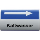 Simplex Klebebezeichnungsbänder ""Kaltwasser"" 78 mm breit, Rolle á 5m F55165 NEU