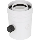 Evenes pipe element with measuring opening Plastic...