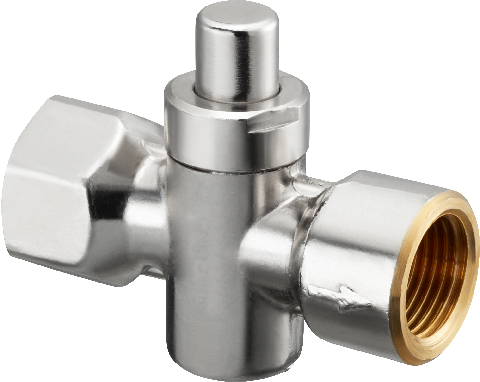 Oventrop gas pressure gauge push button h. 1/2" # 1110504 NEW