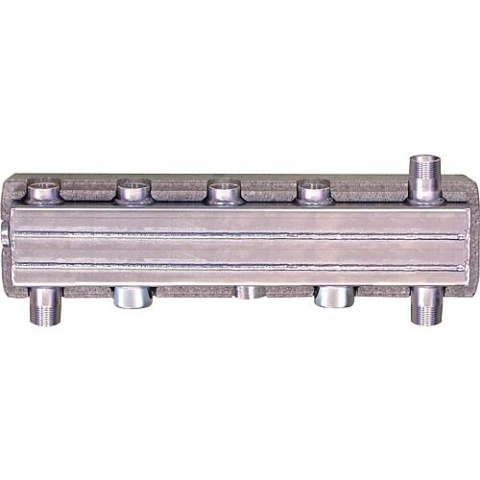 Evenes collettore combinato per circuito di riscaldamento Easyflow tipo HV60/90W con deviatore idraulico incl. isolamento, per 2 circuiti di riscaldamento NUOVO