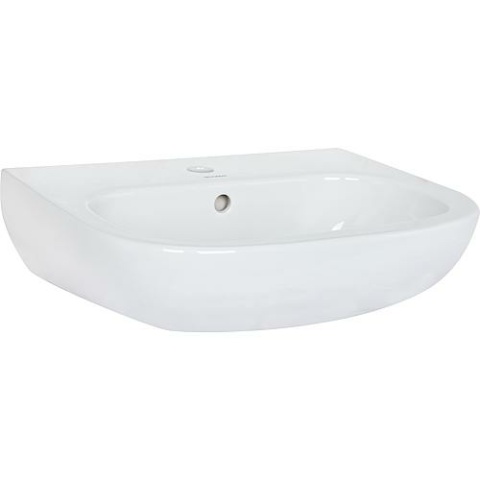Duravit wastafel D-Code 550 mm met overloop, 1 kraangat, wit 2310550000 NIEUW