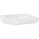 Duravit wastafel D-Code 600 mm met overloop, 1 kraangat,...