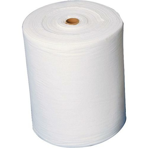 Panno in pile Mensch WIPEX, in rotolo bianco, 40 x 38 cm 400 strappi, perforato / 1 pz. 3170 NUOVO