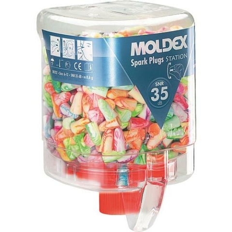 Moldex Gehörschutzstöpsel- Spenderstation Spark-Plugs - 250 Paar 7825 NEU