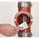 Airfit Flansch-Adapter DN 110 x 50 aus PP 11050FA NEU