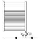 HEIMEIER E-Z valve with immersion pipe DN 15 two-pipe system angular shape NEW