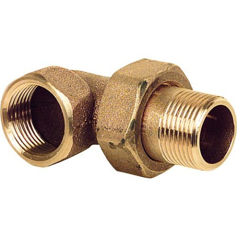 Viega gunmetal threaded fitting Elbow fitting, conical sealing type 3098, 2"" (I/A) NEW