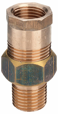 Viega Rotguss-Gewindefitting Verschraubung konisch dichtend Typ 3341 1 1/2"" IxA 447045 NEU