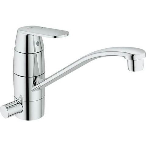 Grohe Eurosmart Cosmopolitan Miscelatore per lavello con attacco elettrodomestico valvola di scarico 239 mm cromo 31161000 NUOVO