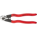 Knipex kabelschaar gepolijst met plastic coating lengte...