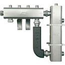 MIK connection pipe incl. insulation incl. 3 screw connections 2"" NEW