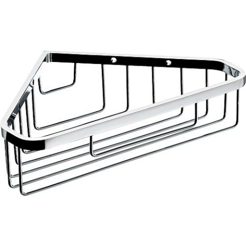 Emco sistema di cestini angolari per spugne 2 cromo, montaggio diretto a parete 354500109 NUOVO