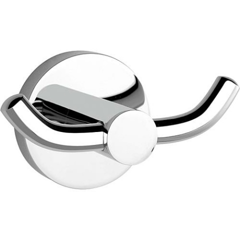 Evenes crochet double Eight laiton chromé NOUVEAU