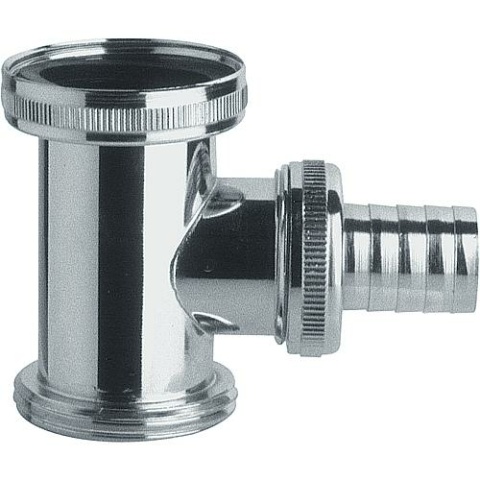 Abfluss-Zwischenstück messing verchromt 1 1/4""x11/4"" *EINZELN* NEU