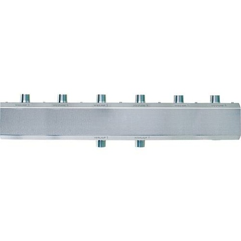 Weinmann & Schanz boiler manifold type HV 50-6, DN25 (1"") incl. insulation, welded steel NEW