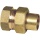 IBP Red brass solder fittings 4330g Screw connection flat sealing single internal thread 28-R 1"" NEW