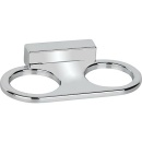 MKW Doppelglashalter Iris² Teile Halterung verchromt...