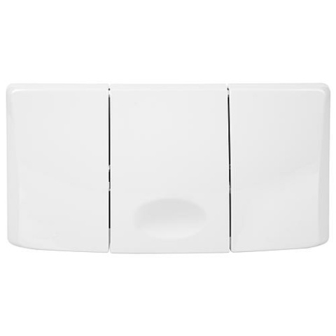 Valsir Betätigungsplatte Typ Angel 1 weiß NEU