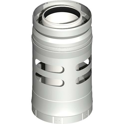 SEM WS Kunststoffabgassystem Rohr mit Zuluftansaugung DN80/125 432080432 NEU