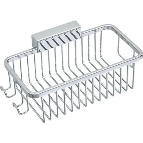 Evenes Shampookorb Iris² BxHxT: 213x54x184 mm Zink verchromt NEU