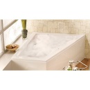 Vasca salvaspazio Evenes LAGO I sinistra 1700x500x1000/655 mm acrilico, bianco NUOVO