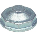 Braun Einstutzen-Überströmkappe DN 40...