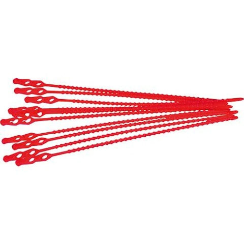 Deiss Schnellbinder 245mm lang, VPE 1000 Farbe rot 6919 NEU