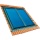 Sunex in-roof flat-plate collector type SX 2.85 2.85 square metres NEW