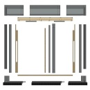 Sunex binnendak-basisset voor 2 SX 2.0 collectoren NIEUW