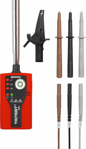 Benning Drehfeldrichtungsanzeiger TRITEST pro Ref-Nr. 020052 20052 NEU