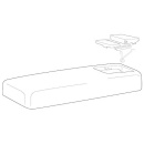 Valsir Corallo 2-Mengen Ersatz-Deckel weiß NEU