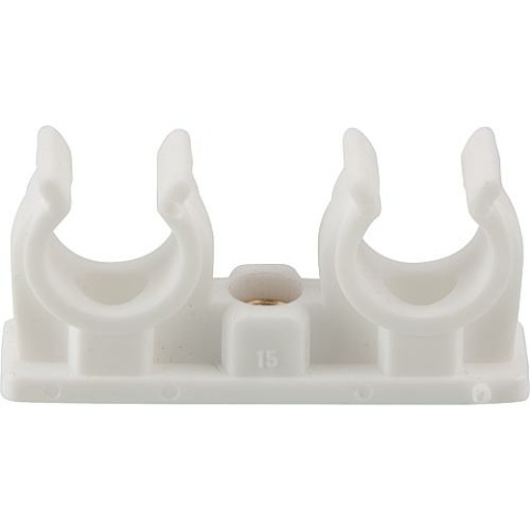 Opaska zaciskowa do rur podwójna 16/18 mm PU 100 NOWOŚĆ