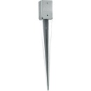 Einschlagbodenhülsen 90 x 90 x 750 mm...