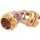 Aalberts copper press fitting gas V-contour bend 45°, Ø 35 mm, PG 5041 gas, i/i 5041VG35 NEW