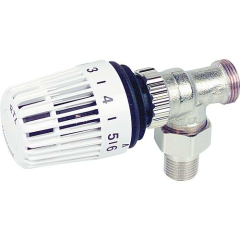 HEIMEIER return temperature limiter 1/2"" Angle form AG 3/4"" NEW