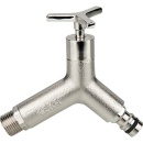 Robinet découlement Geka, 1/2"", laiton...