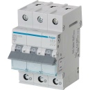 Interruttore miniaturizzato Hager, B25A 3p, 6kA, MBS325...