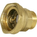 Válvula antirretorno en freno de gravedad con...