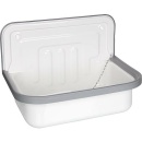 Alape Stahlausgussbecken Contra 505, weiss, BxHxT:...