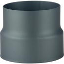 SEM painted reducer, black, DN180 socket to DN150 bead NEW