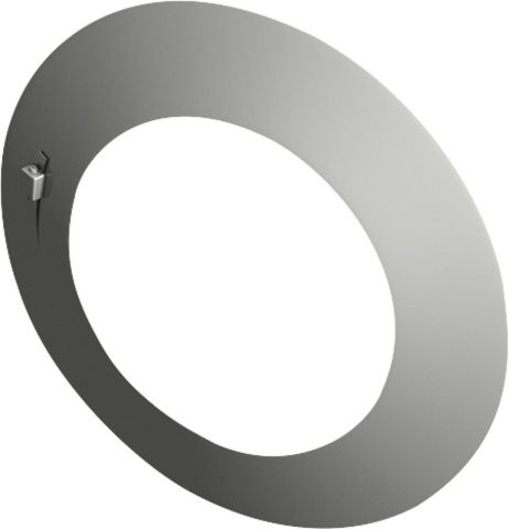 SEM double-walled flue system wall rose - DN 180/241 hinged, edge width = 75mm NEW