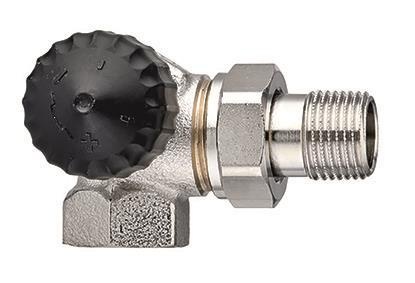 Corpo valvola termostatica Heimeier con resistenza ger. Resistenza, angolo/livello, DN10 2341-01.000 NUOVO