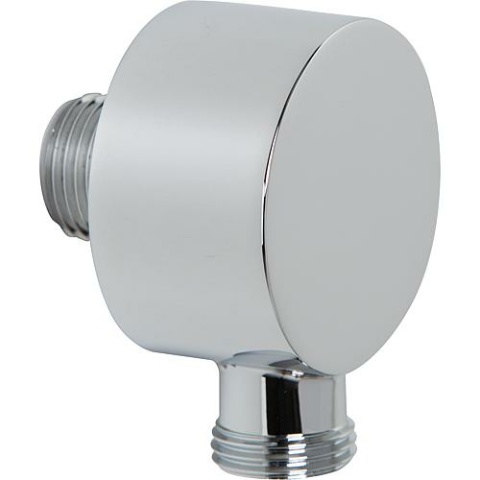 Evenes codo de conexión mural de diseño versión redonda DN15 (1/2) cromo 114705 NUEVO