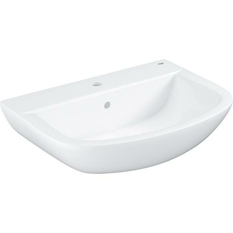 Grohe wastafel Bau keramiek BxHxD: 650x153x468 mm keramisch wit NIEUW