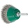 Brosse de surface Lessmann fil dacier inoxydable ondulé 0,30 mm 50 mm, tige 6,0 mm 435362 NOUVEAU